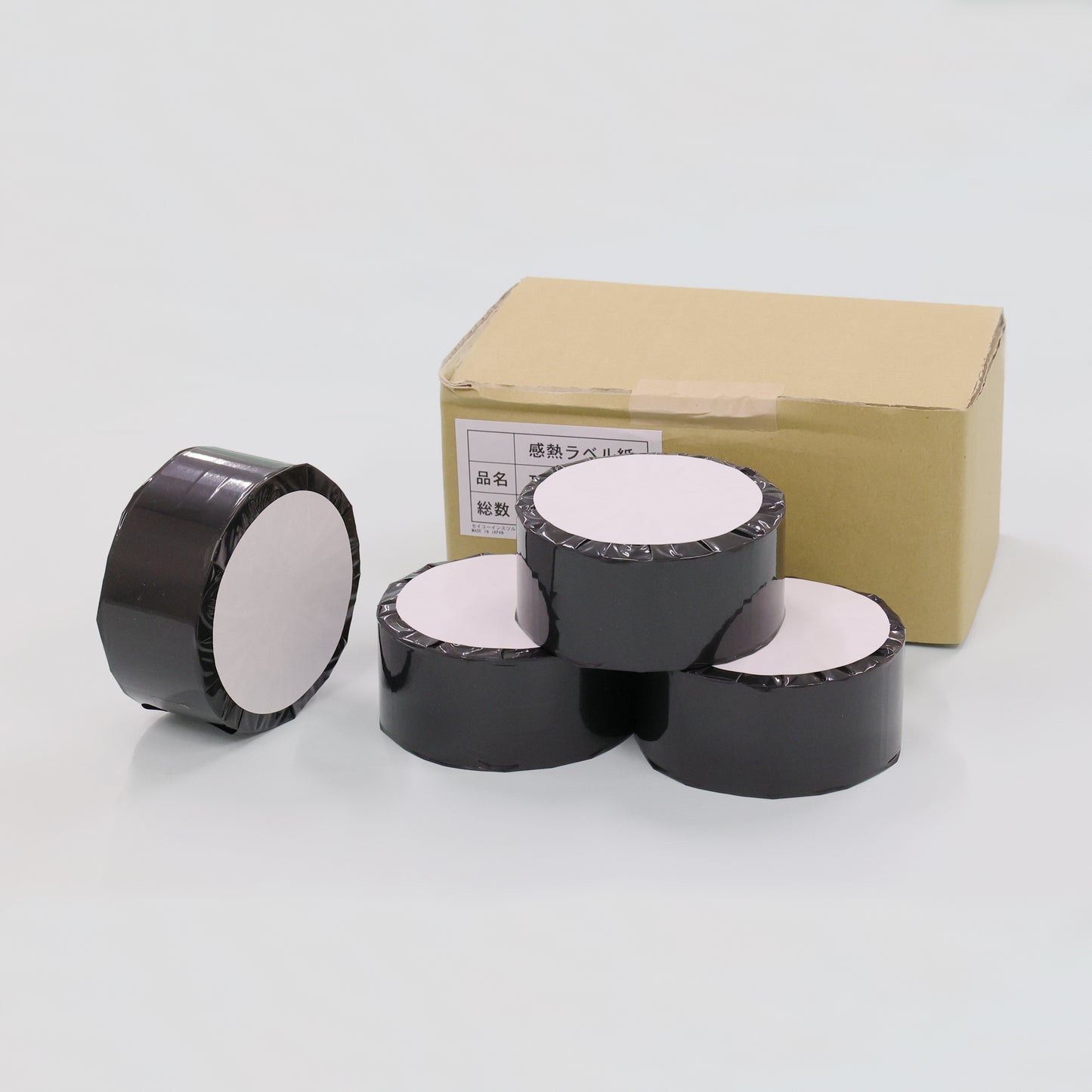 SLP721RT用台紙付きラベル 幅40mm×長さ28mm（4巻/箱）