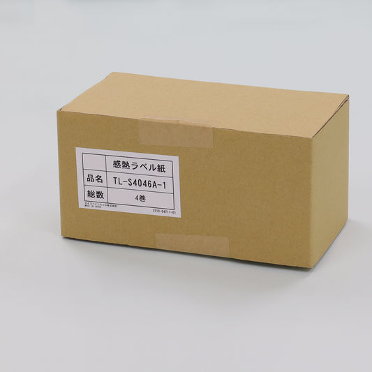 SLP721RT用台紙付きラベル 幅40mm×長さ46mm（4巻/箱）